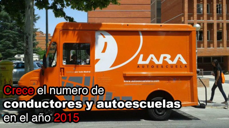 Crece el numero de autoescuelas y conductores en España