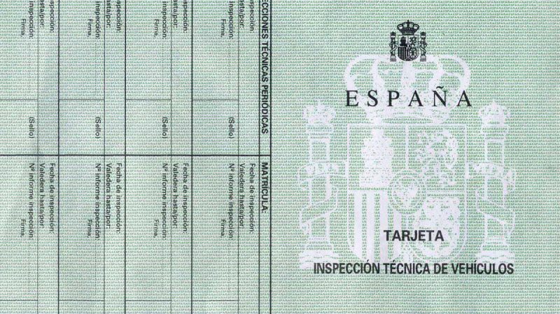 Tarjeta de Inspección Técnica de Vehículos
