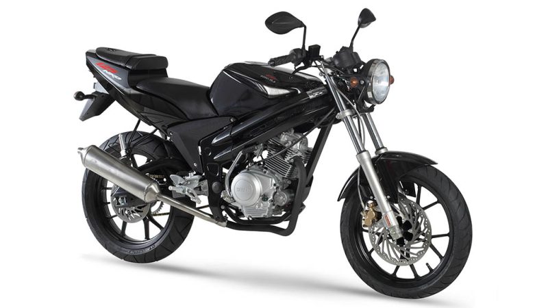 Moto Rieju de 125cc de cilindrada
