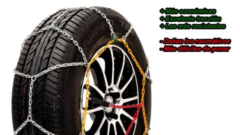 Ventajas y desventajas de las cadenas de nieve de acero